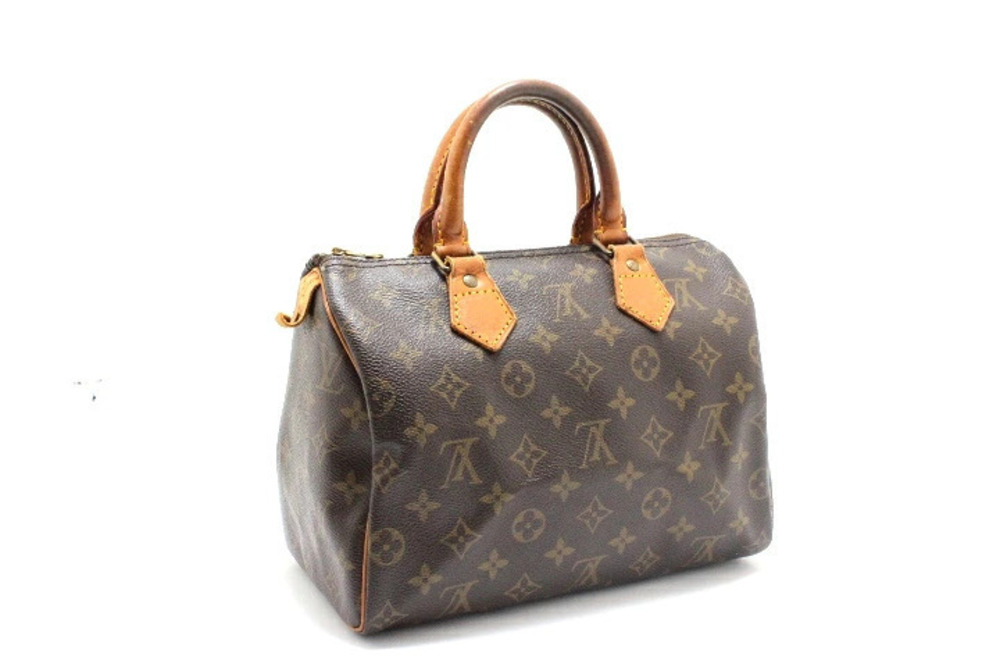 Louis Vuitton Boston Speedy Monogram Bag Brown